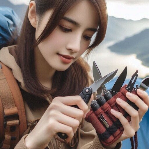 Camper and Utility Knife Set